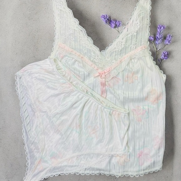 Vintage Lingerie Set Medium 80s 90s - Picture 1 of 7
